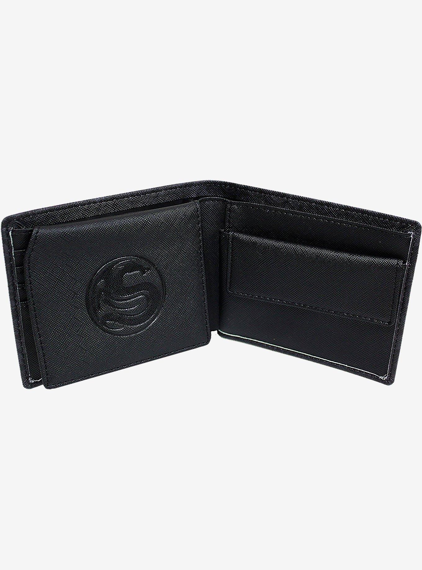 Skull Scroll Bifold RFID Wallet, , alternate