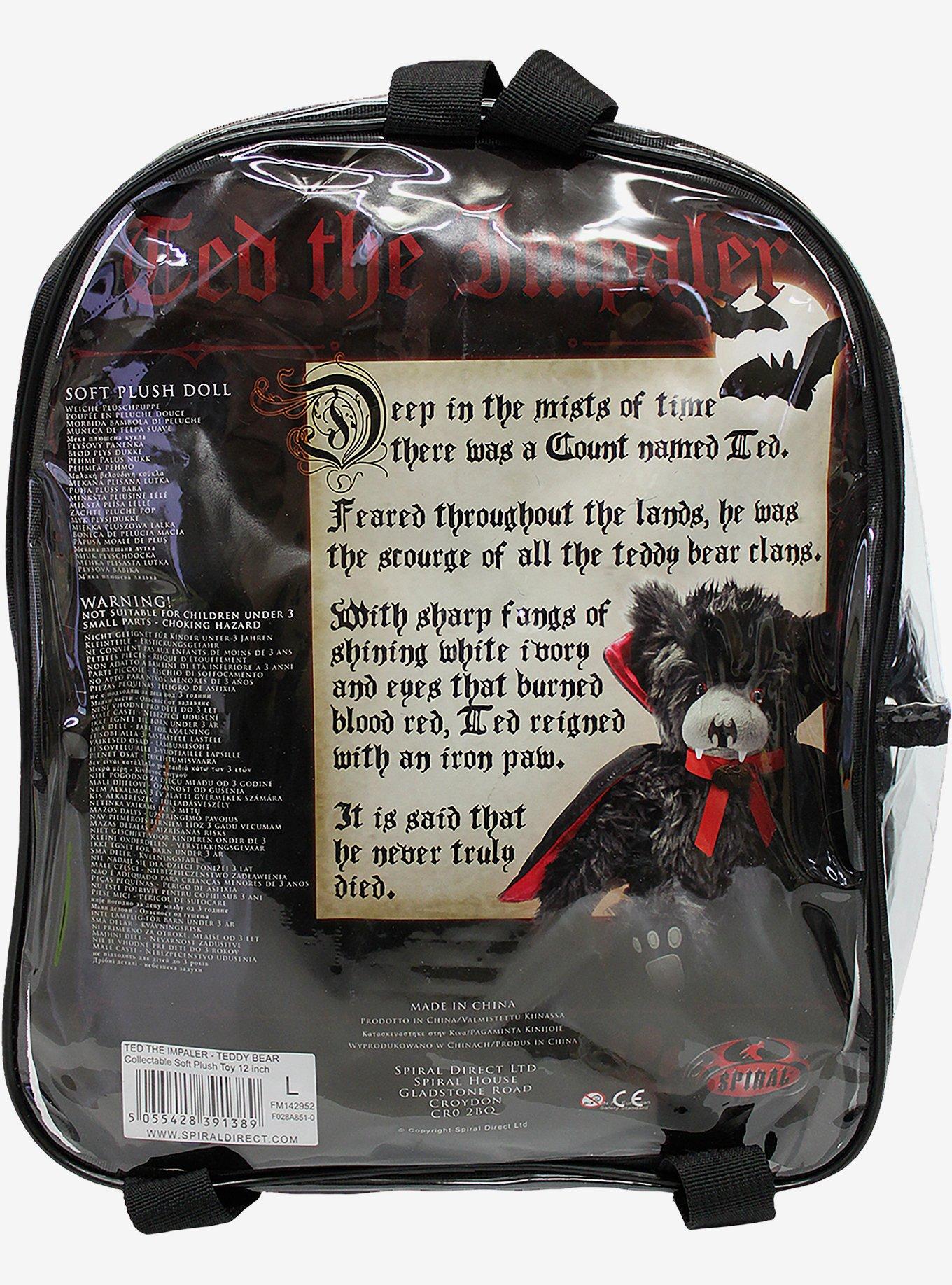 Ted The Impaler Teddy Bear Plush, , alternate