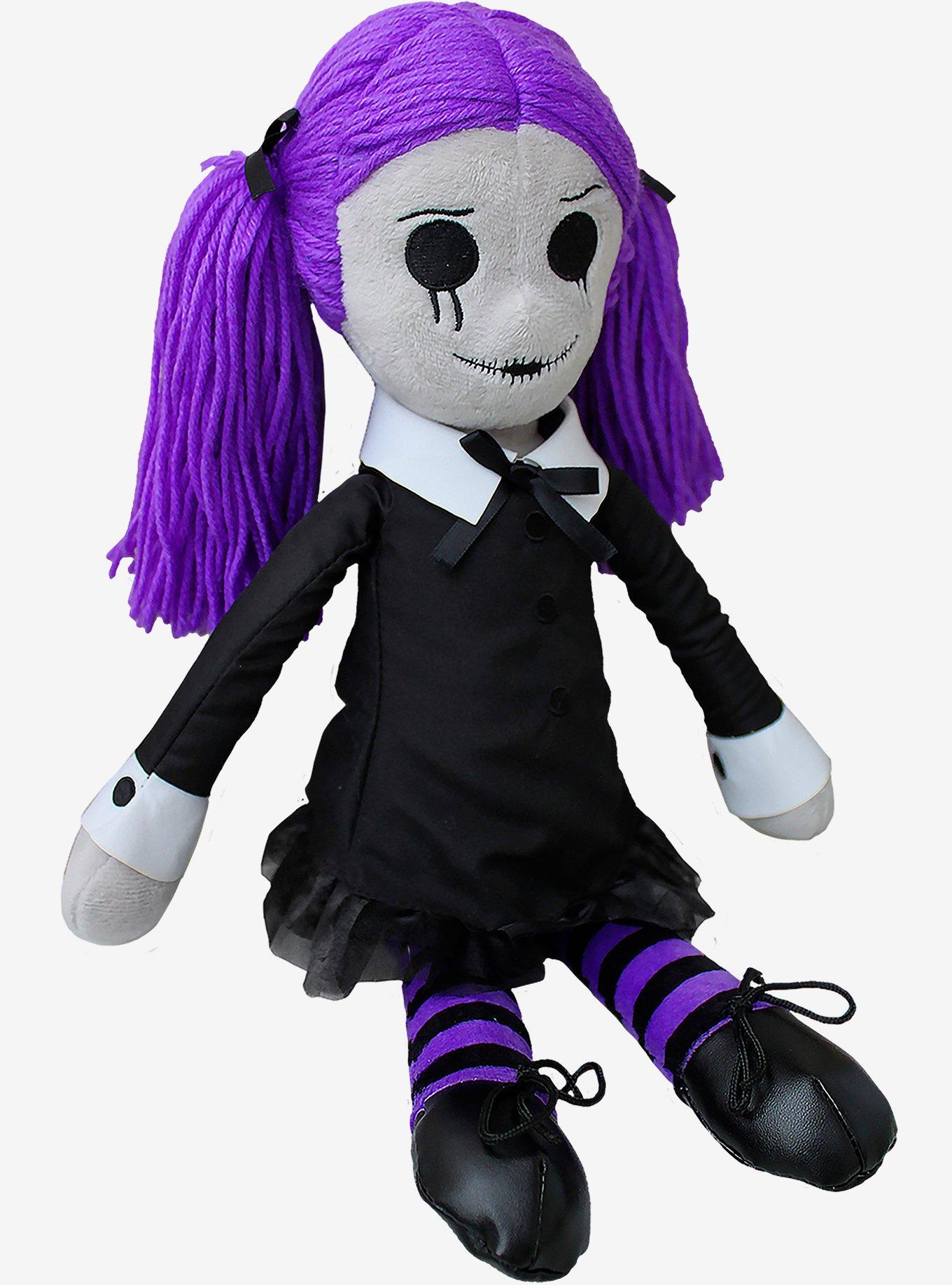 Viola The Goth Rag Doll Plush, , alternate