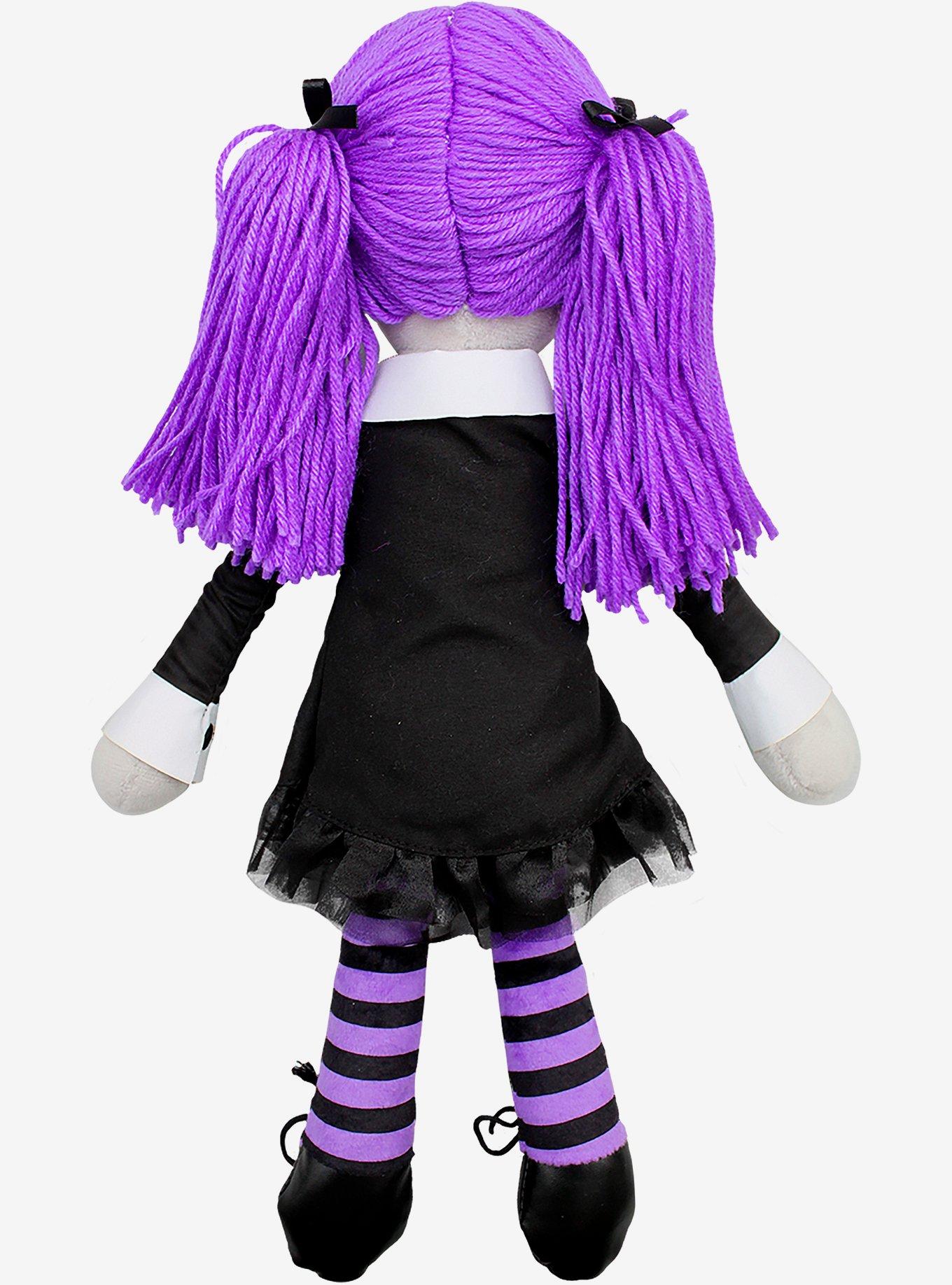 Viola The Goth Rag Doll Plush, , alternate