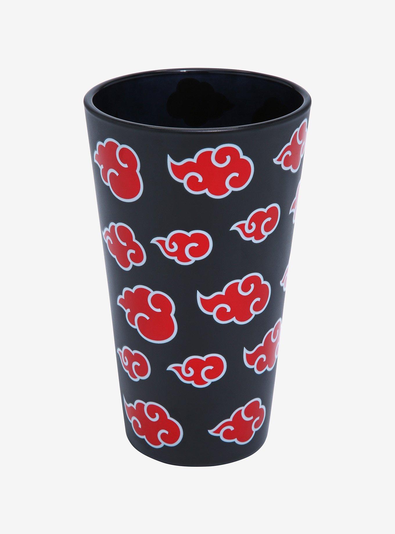 Naruto Shippuden Akatsuki Clouds Pint Glass, , alternate
