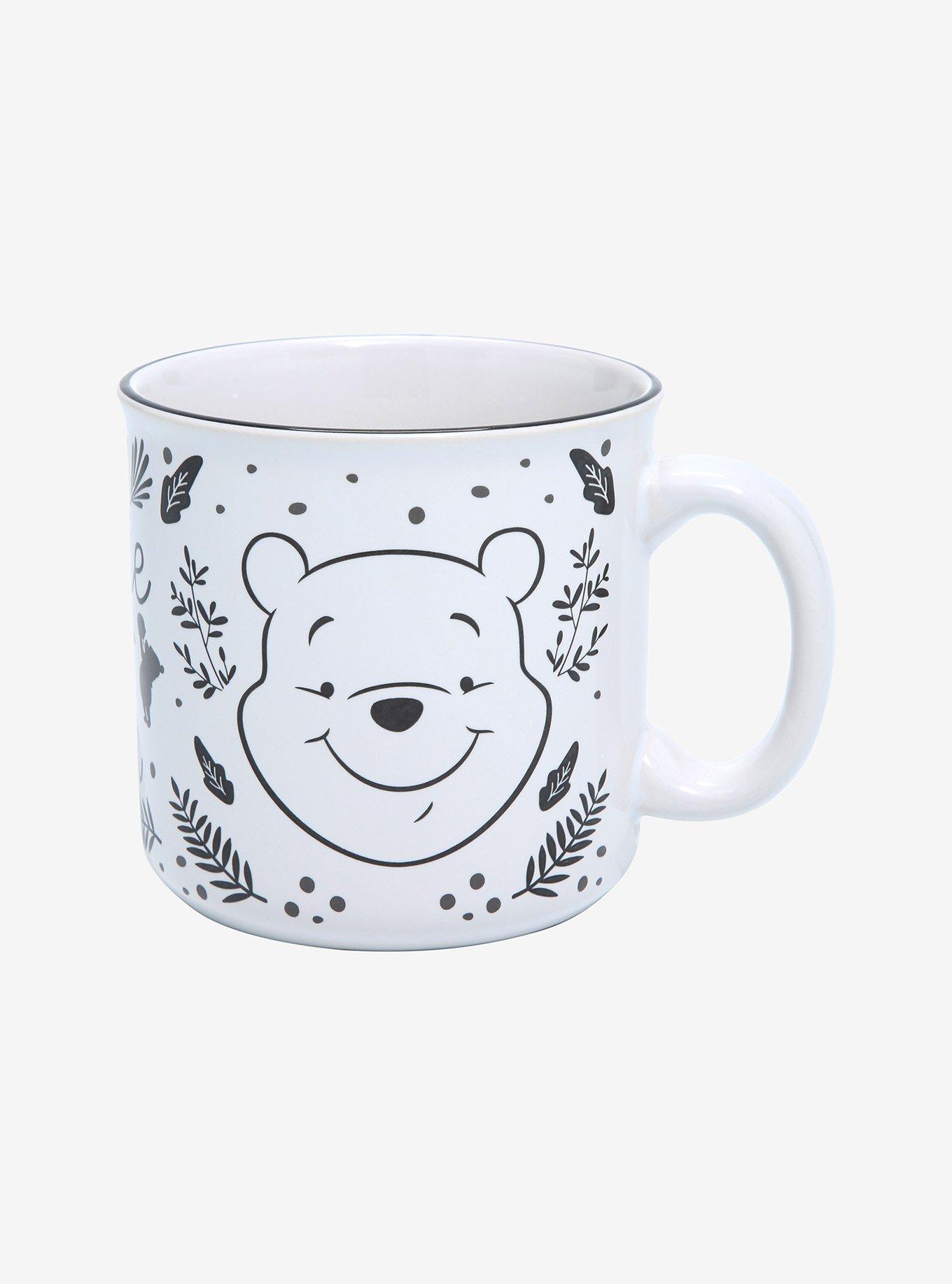 Disney Winnie the Pooh Floral Camper Mug, , alternate