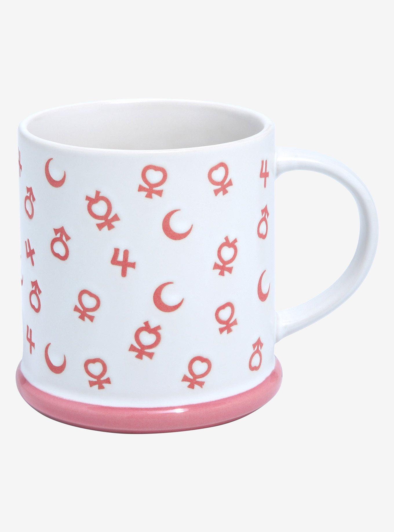 Sailor Moon Sailor Guardian Icons & Silhouette Mug, , alternate