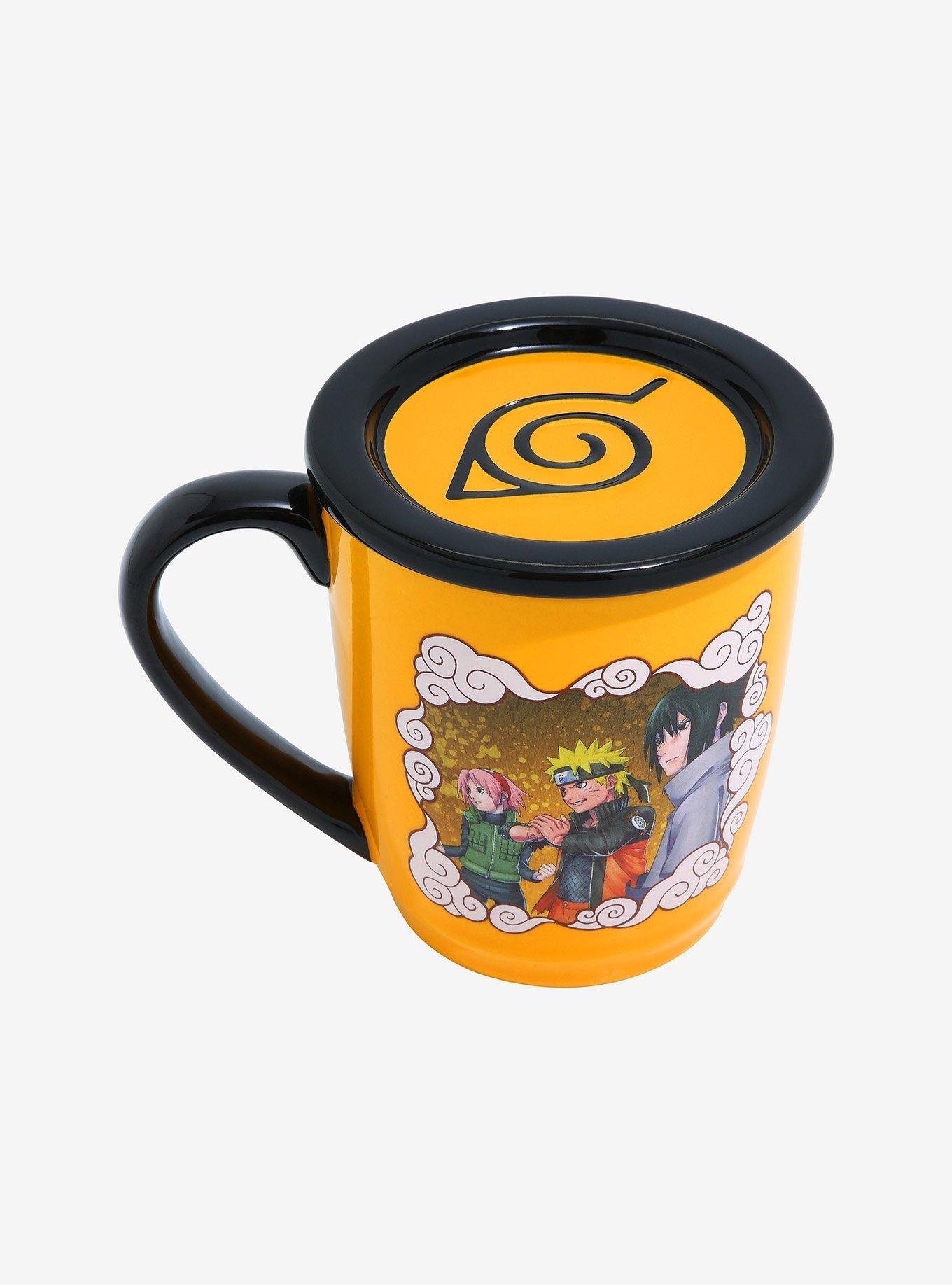 Naruto Shippuden Team 7 Group Portrait Mug with Lid, , alternate