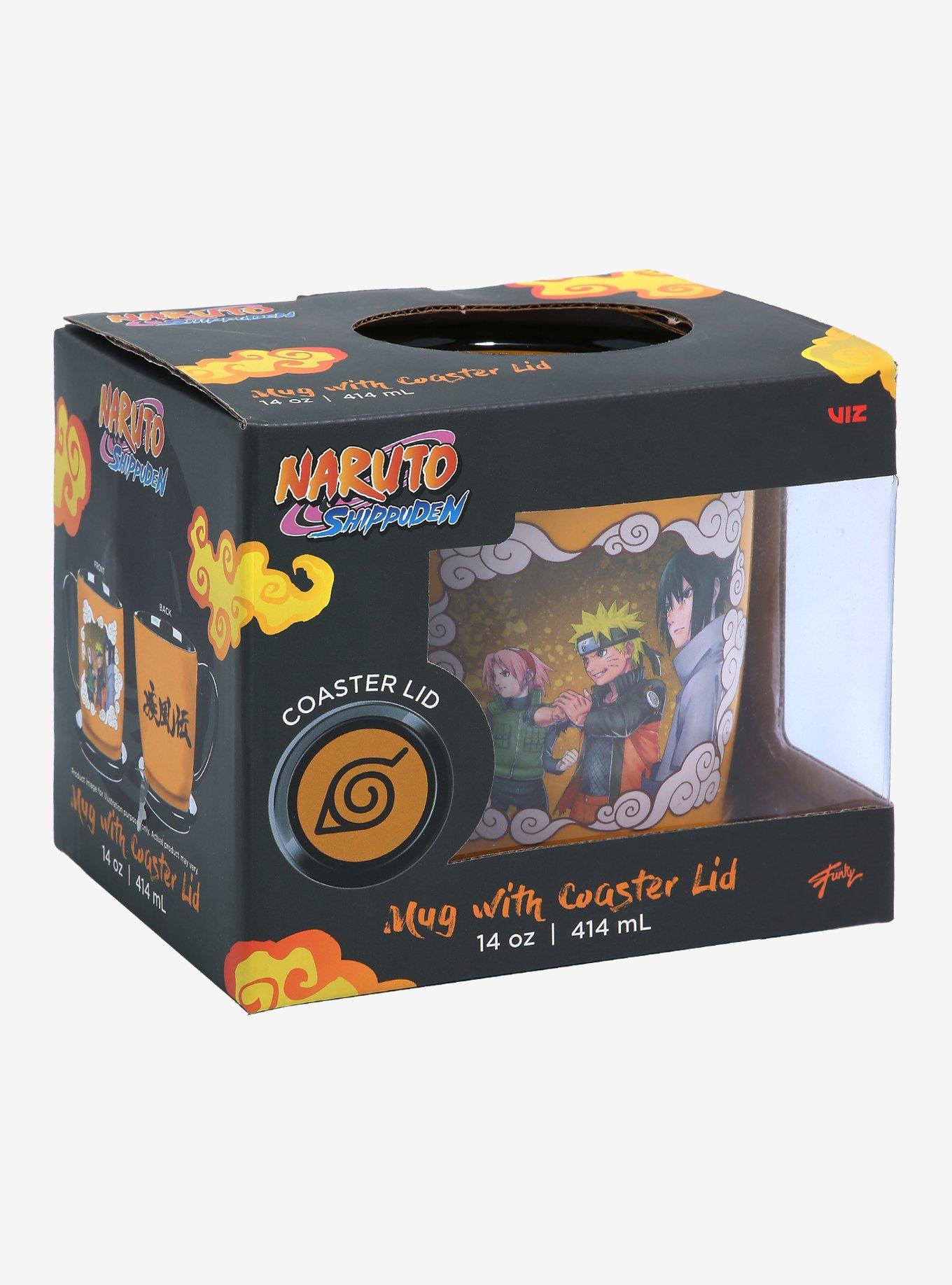 Naruto Shippuden Team 7 Group Portrait Mug with Lid, , alternate