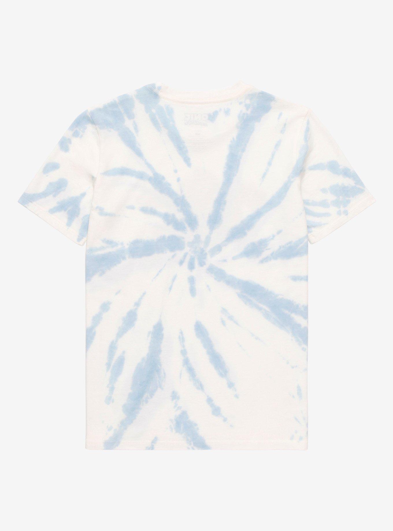 Sonic the Hedgehog Racing Emblem Youth Tie-Dye T-Shirt - BoxLunch Exclusive, TIE DYE - BLYE, alternate