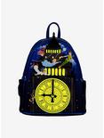 Loungefly Disney Peter Pan Clock Glow-In-The-Dark Mini Backpack, , alternate