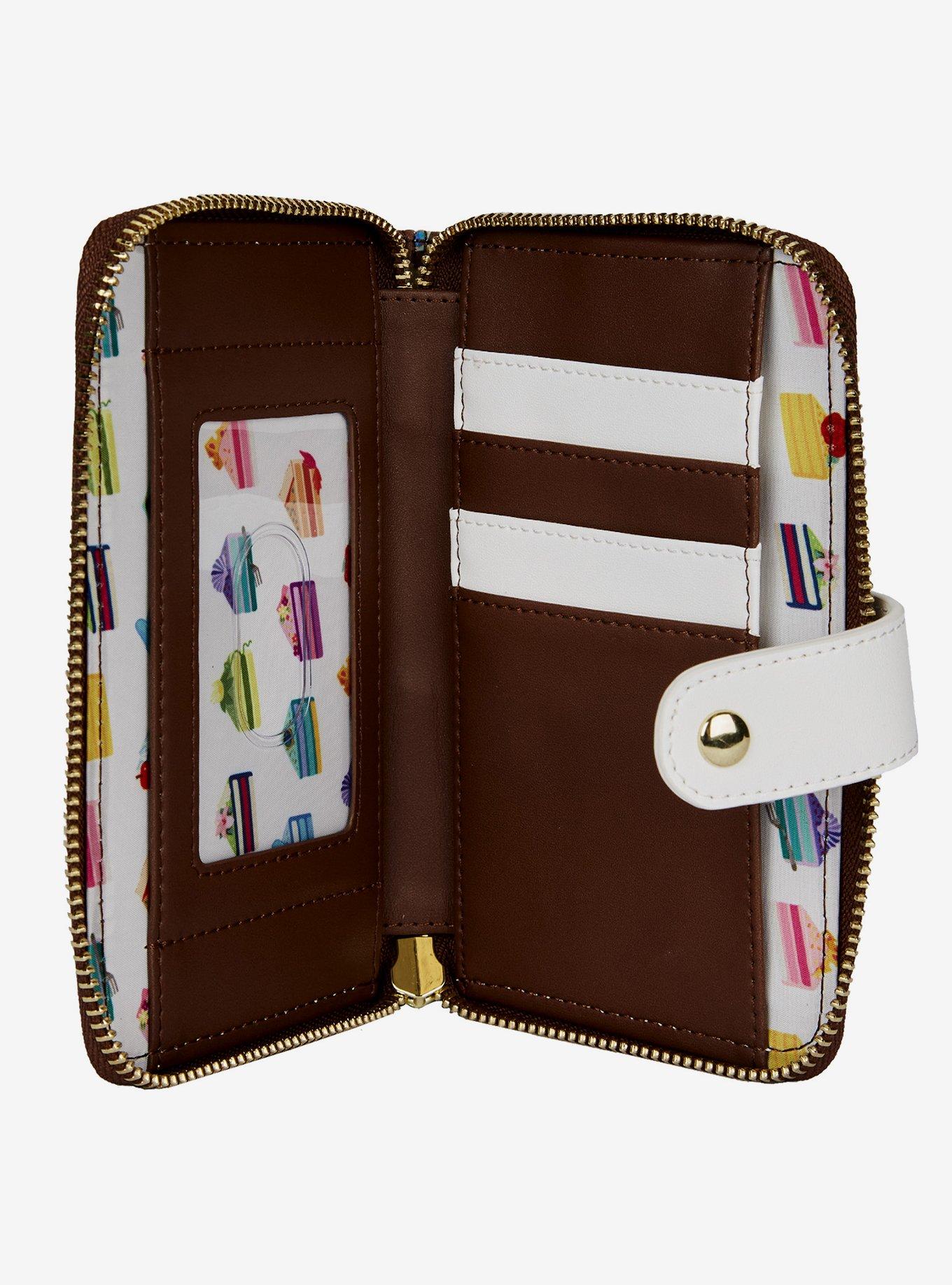 Loungefly Disney Princess Cakes Zipper Wallet, , alternate