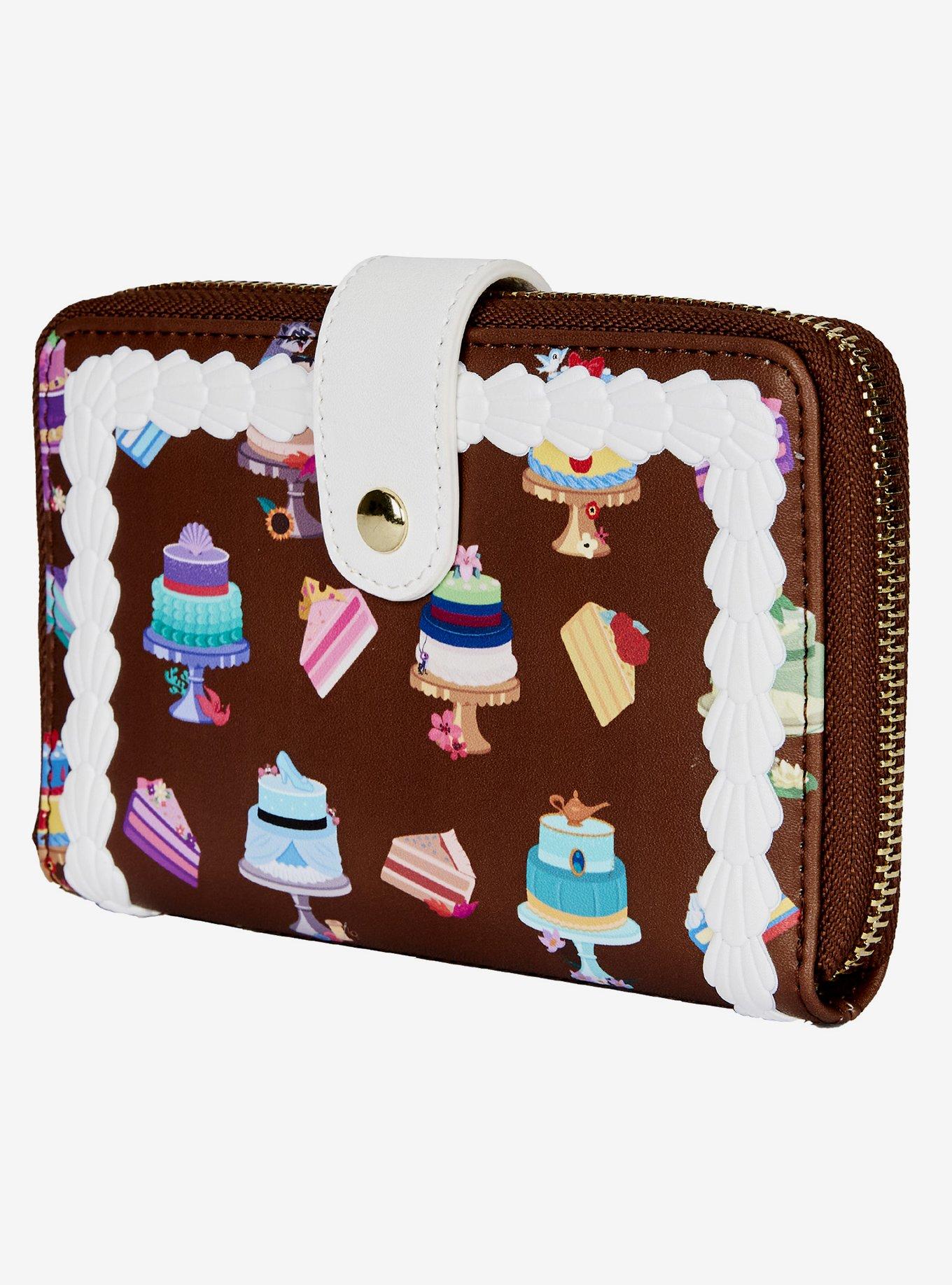 Loungefly Disney Princess Cakes Zipper Wallet, , alternate