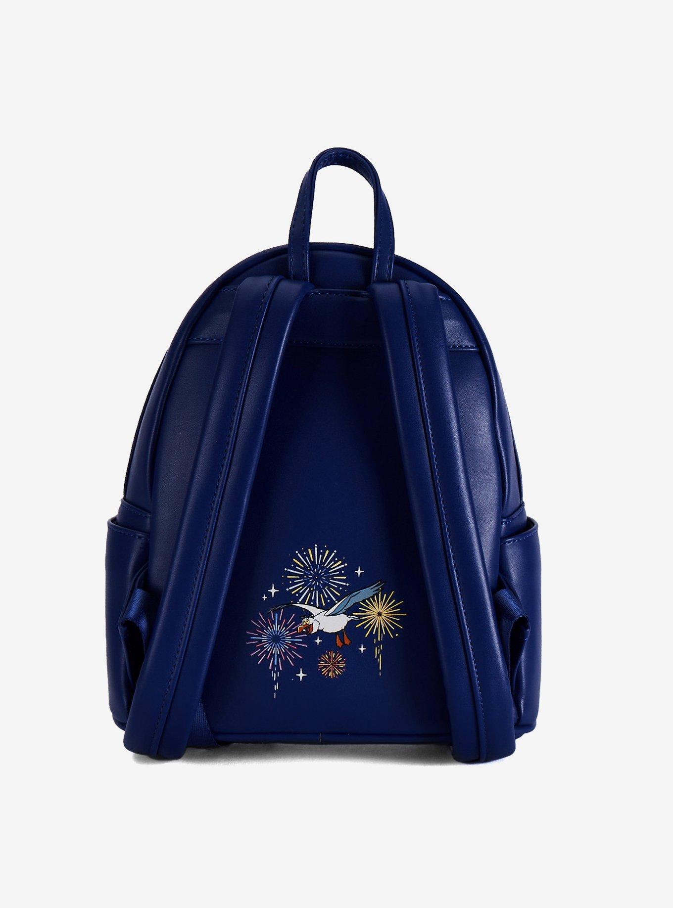 Loungefly Disney The Little Mermaid Ariel Fireworks Glow & Light-Up Mini Backpack, , alternate