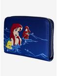 Loungefly Disney The Little Mermaid Ariel Fireworks Glow-In-The-Dark Zipper Wallet, , alternate