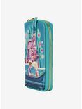 Loungefly Disney Tangled Rapunzel Castle Glow-In-The-Dark Zipper Wallet, , alternate