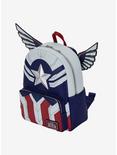 Loungefly Marvel The Falcon And The Winter Soldier Captain America Mini Backpack, , alternate