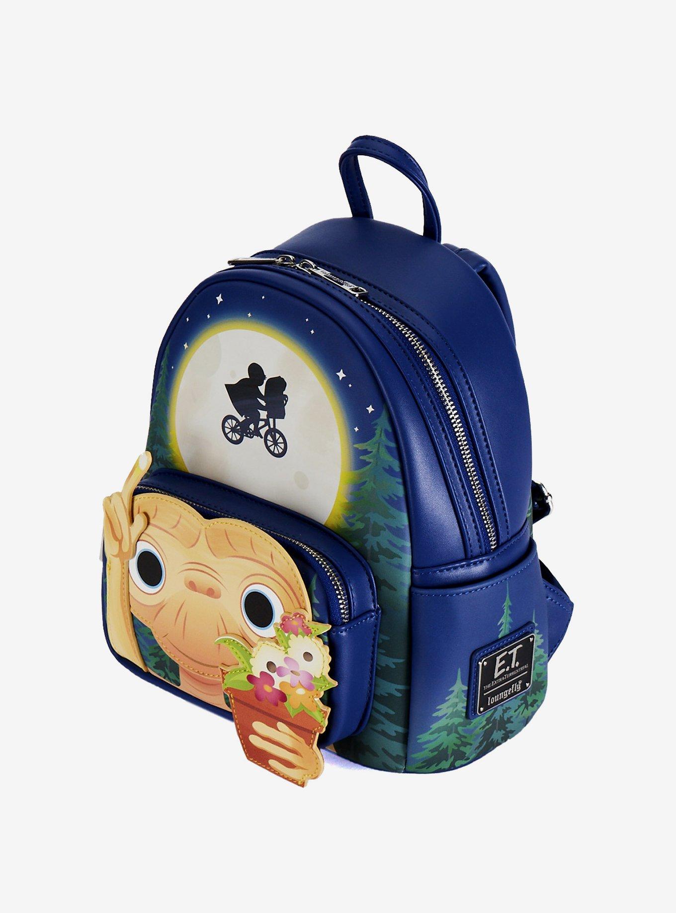 Loungefly E.T. The Extra-Terrestrial Flower Glow-In-The-Dark Mini Backpack, , alternate