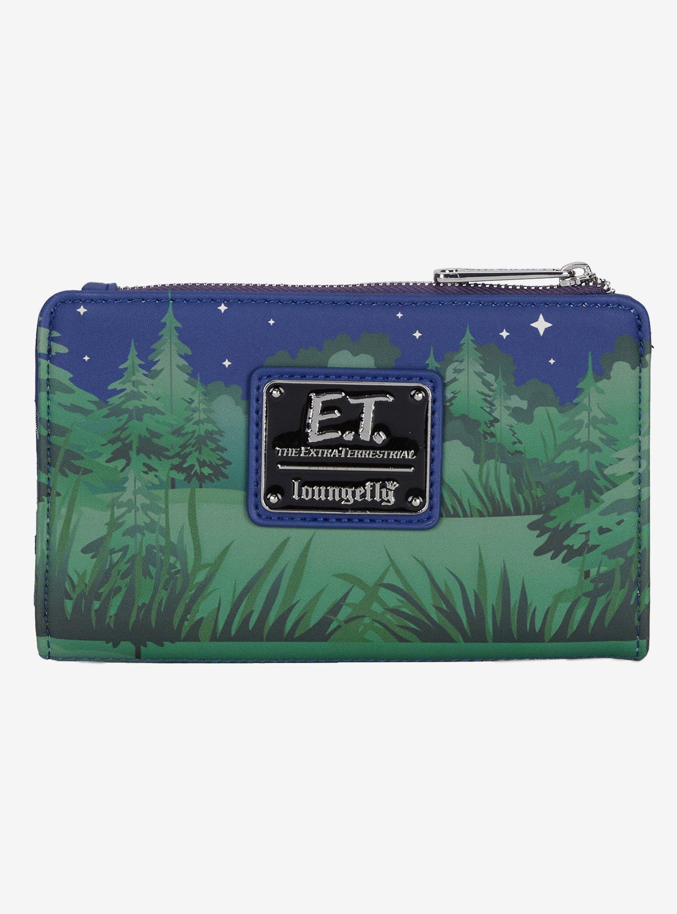 Loungefly E.T. The Extra-Terrestrial Flower Glow-In-The-Dark Wallet, , alternate