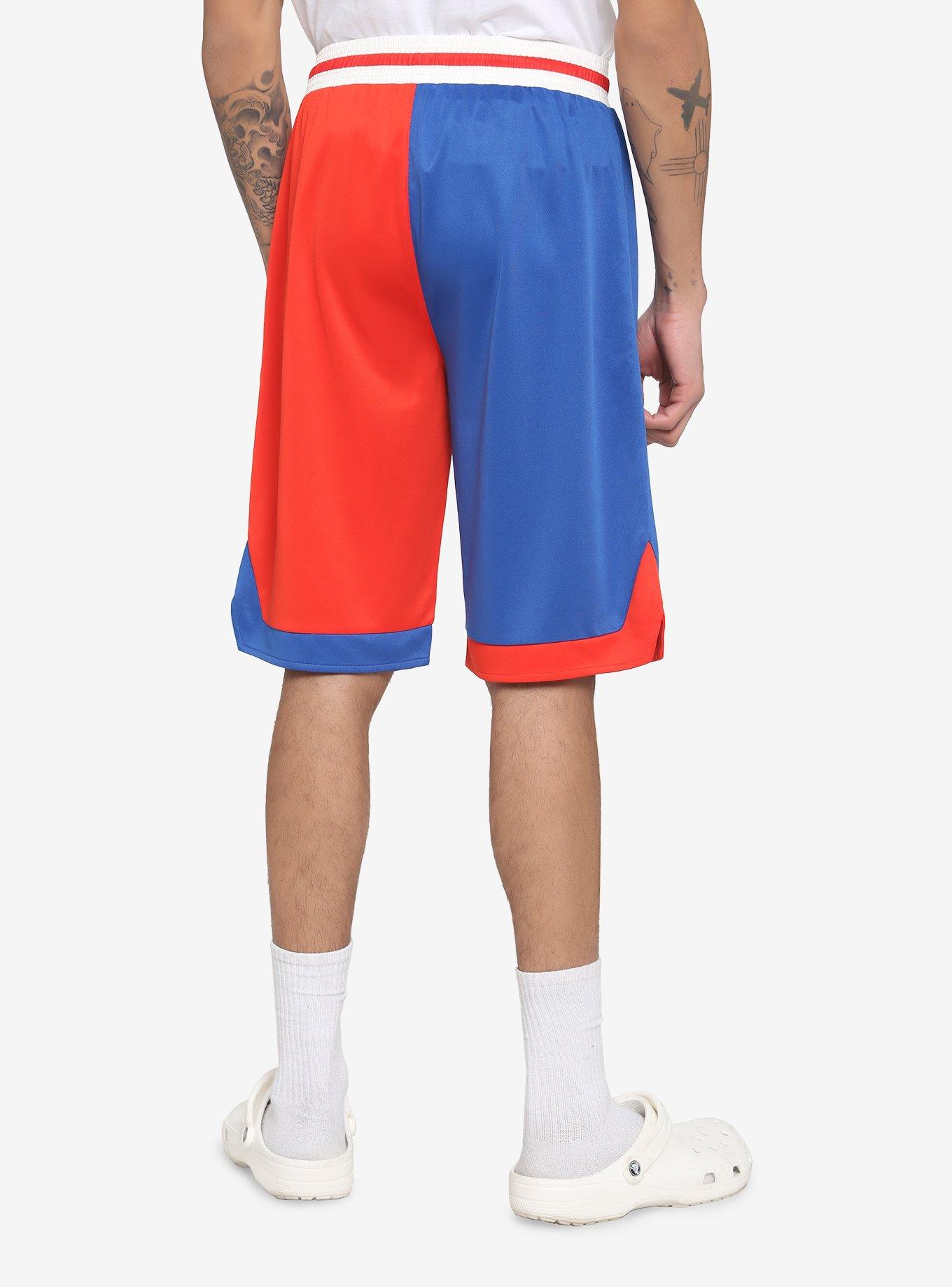 My Hero Academia Todoroki Split Basketball Shorts, , hi-res