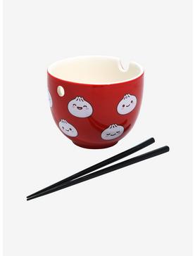 Steamed Bun Ramen Bowl With Chopsticks, , hi-res