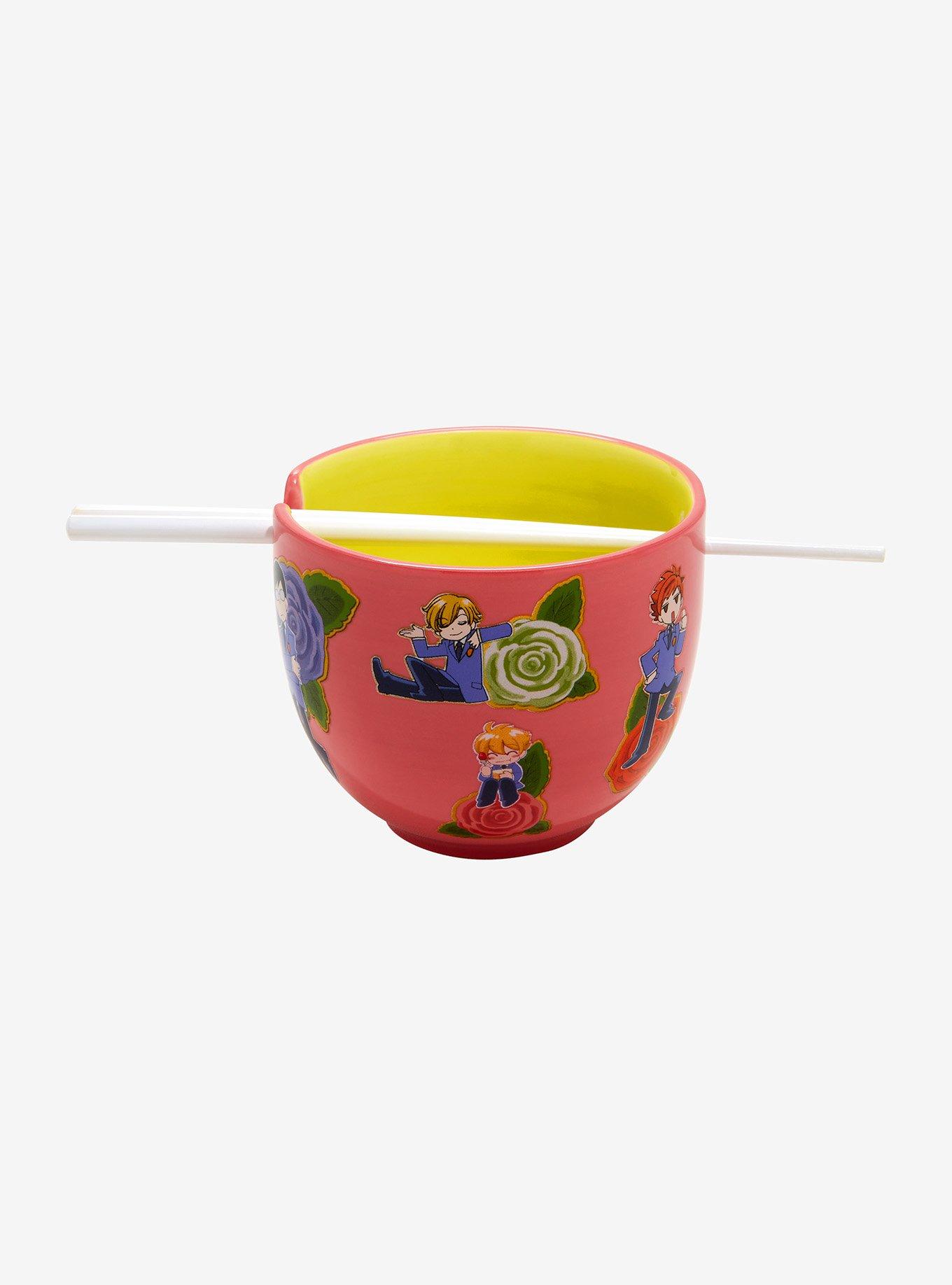 Ouran High School Host Club Chibi Ramen Bowl With Chopsticks, , alternate