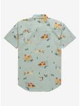 Disney Bambi Scenic Woven Button-Up - BoxLunch Exclusive, SAGE, alternate