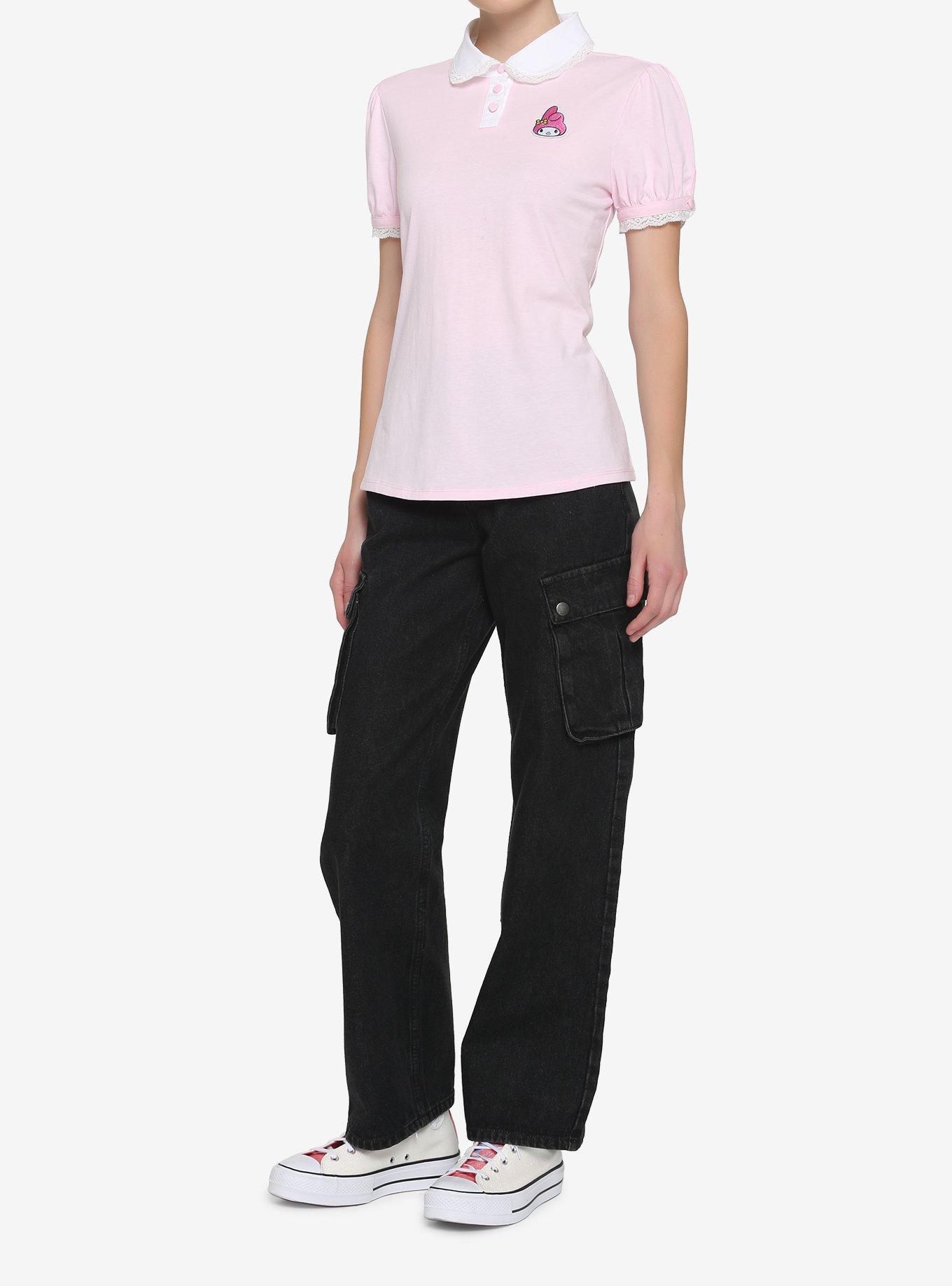 My Melody Pink Collared Top, MULTI, alternate