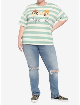 Her Universe Disney Chip 'N' Dale Stripe Boxy T-Shirt Plus Size, , hi-res