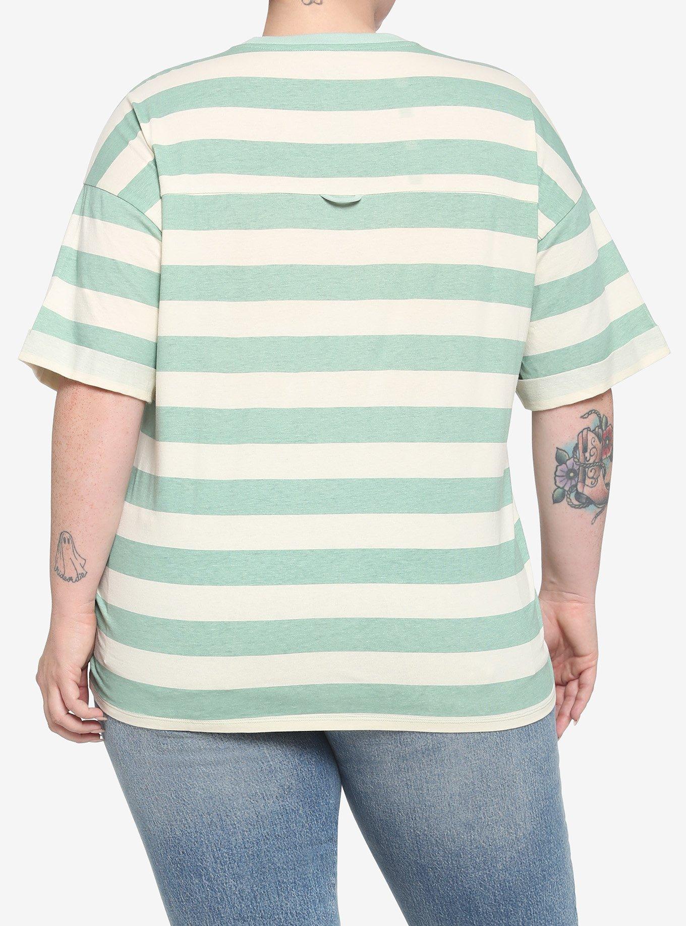 Her Universe Disney Chip 'N' Dale Stripe Boxy T-Shirt Plus Size, MULTI, alternate