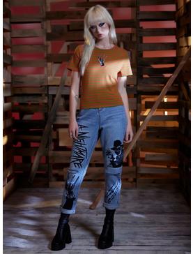 A Nightmare On Elm Street Stripe Claw Girls Baby T-Shirt, , hi-res