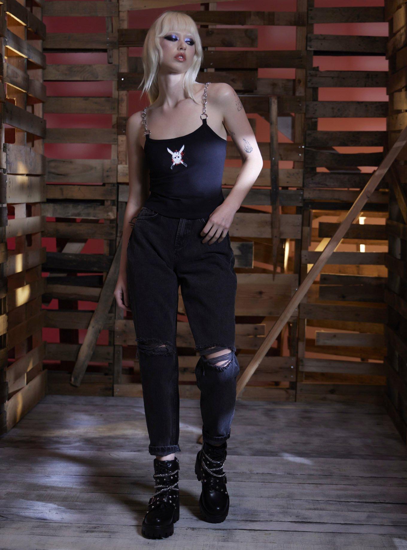 Friday The 13th Girls Chain Strap Tank Top, MULTI, alternate