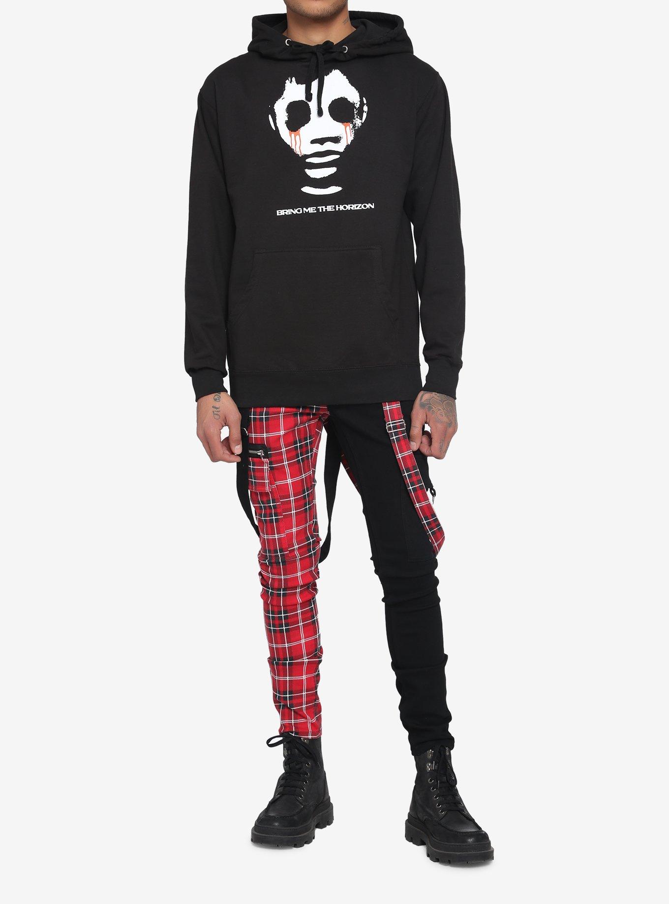 Bring Me The Horizon I'm Running Out Of Teardrops Hoodie, BLACK, alternate