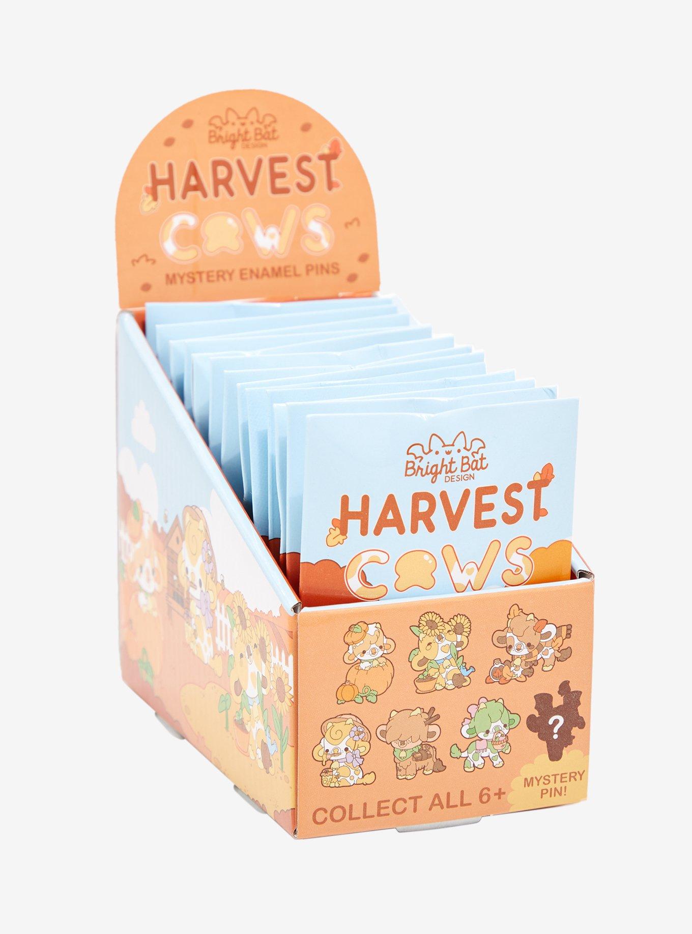 Harvest Cows Blind Box Enamel Pin By Bright Bat Design, , alternate
