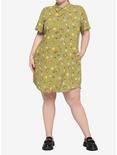 Her Universe Disney Chip 'N' Dale Acorn & Flowers Button-Up Dress Plus Size, MULTI, alternate