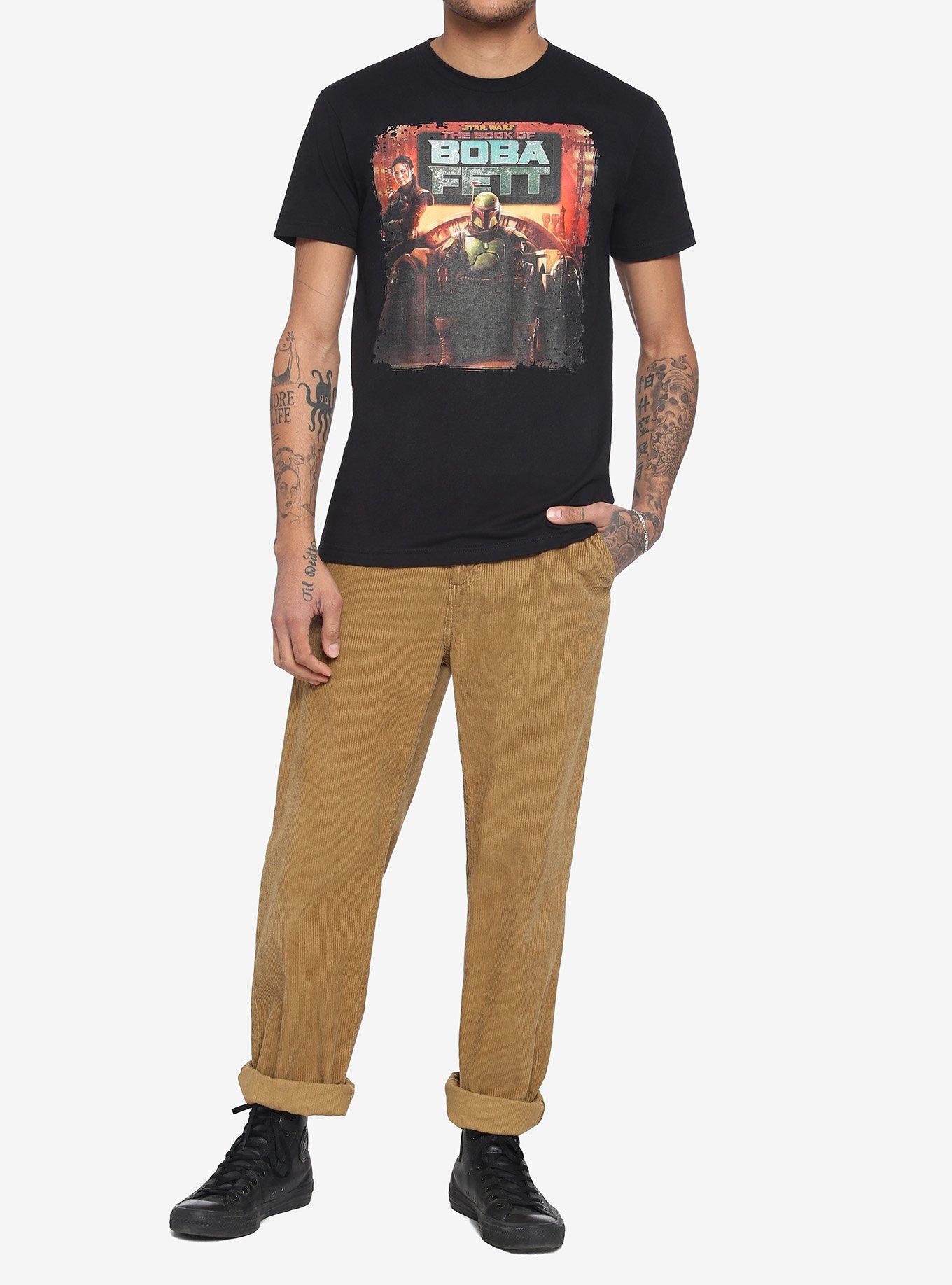 Star Wars The Book Of Boba Fett Throne T-Shirt, BLACK, alternate