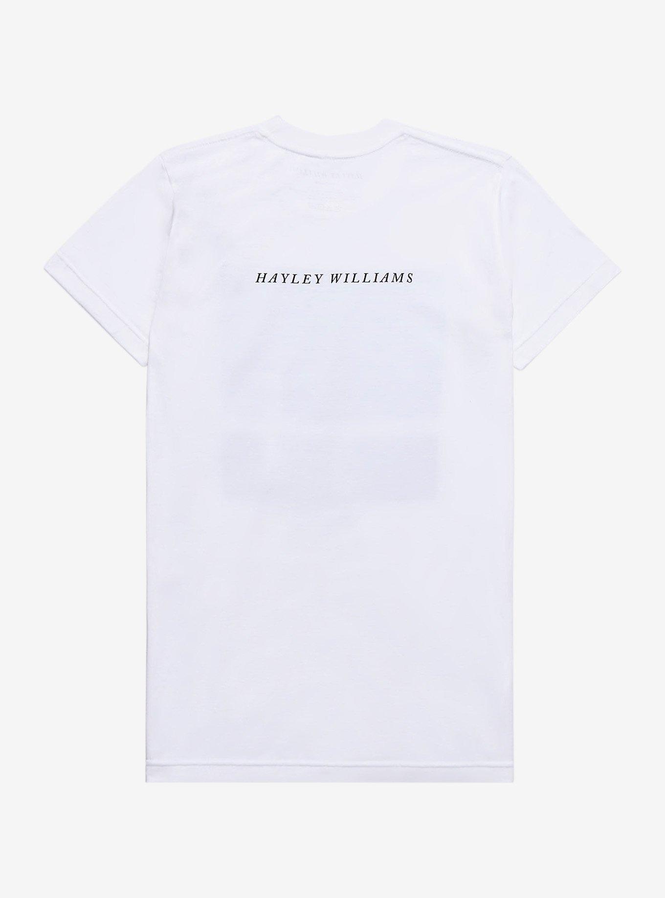 Hayley Williams Blue Cross Girls T-Shirt, WHITE, alternate