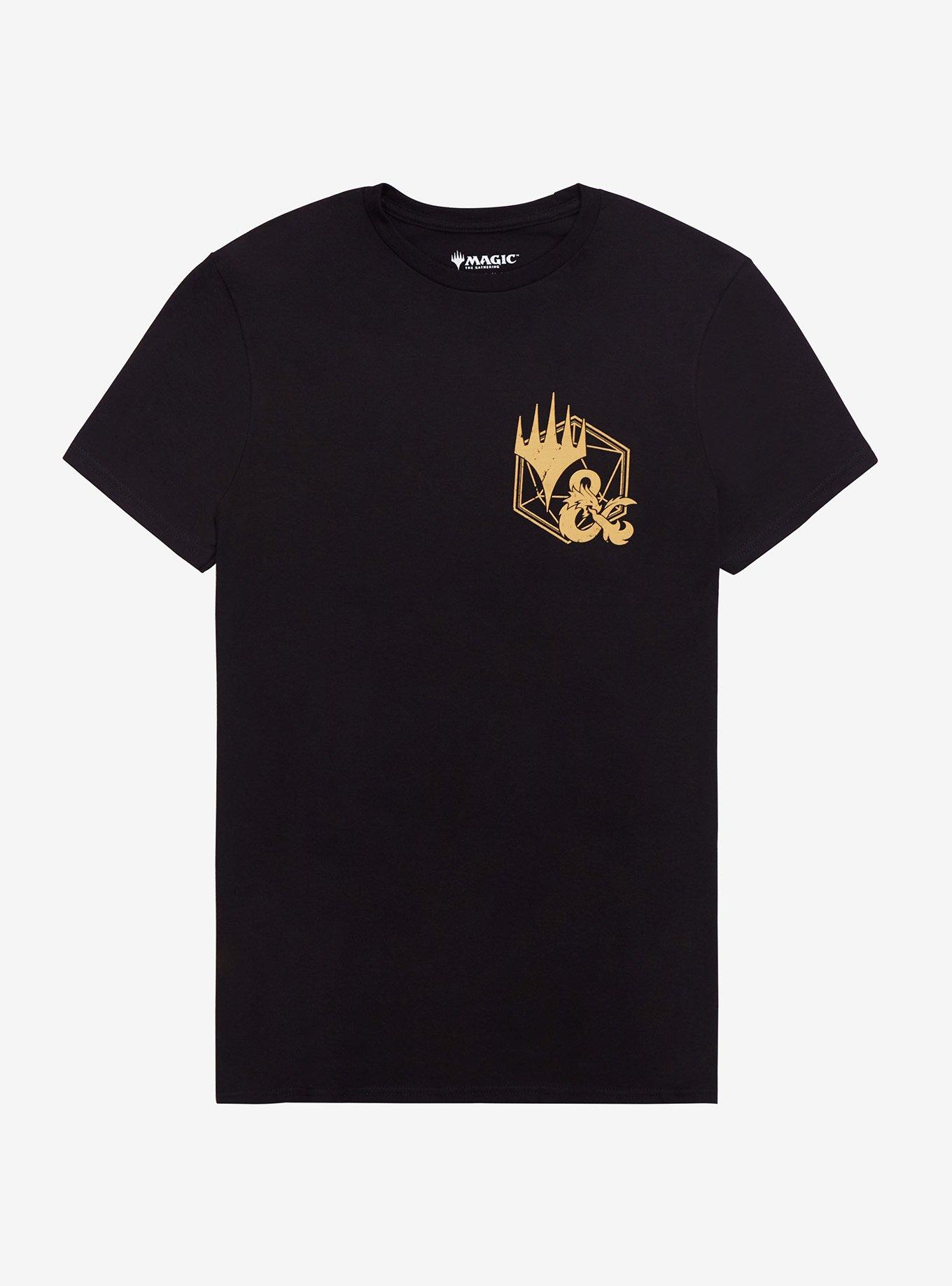 Dungeons & Dragons X Magic: The Gathering Symbols T-Shirt, BLACK, alternate