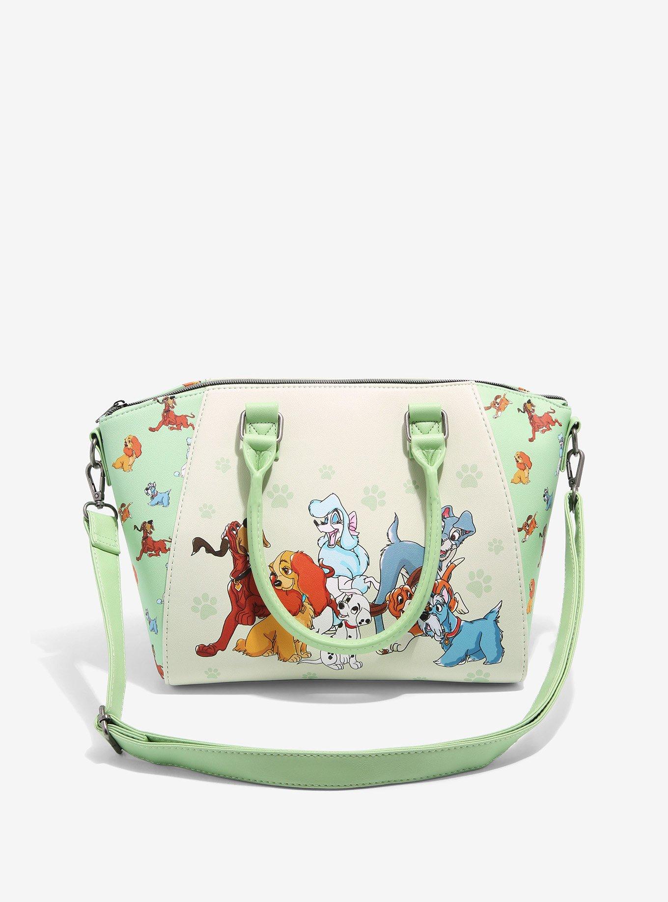 Loungefly Disney Dogs Satchel Bag, , alternate