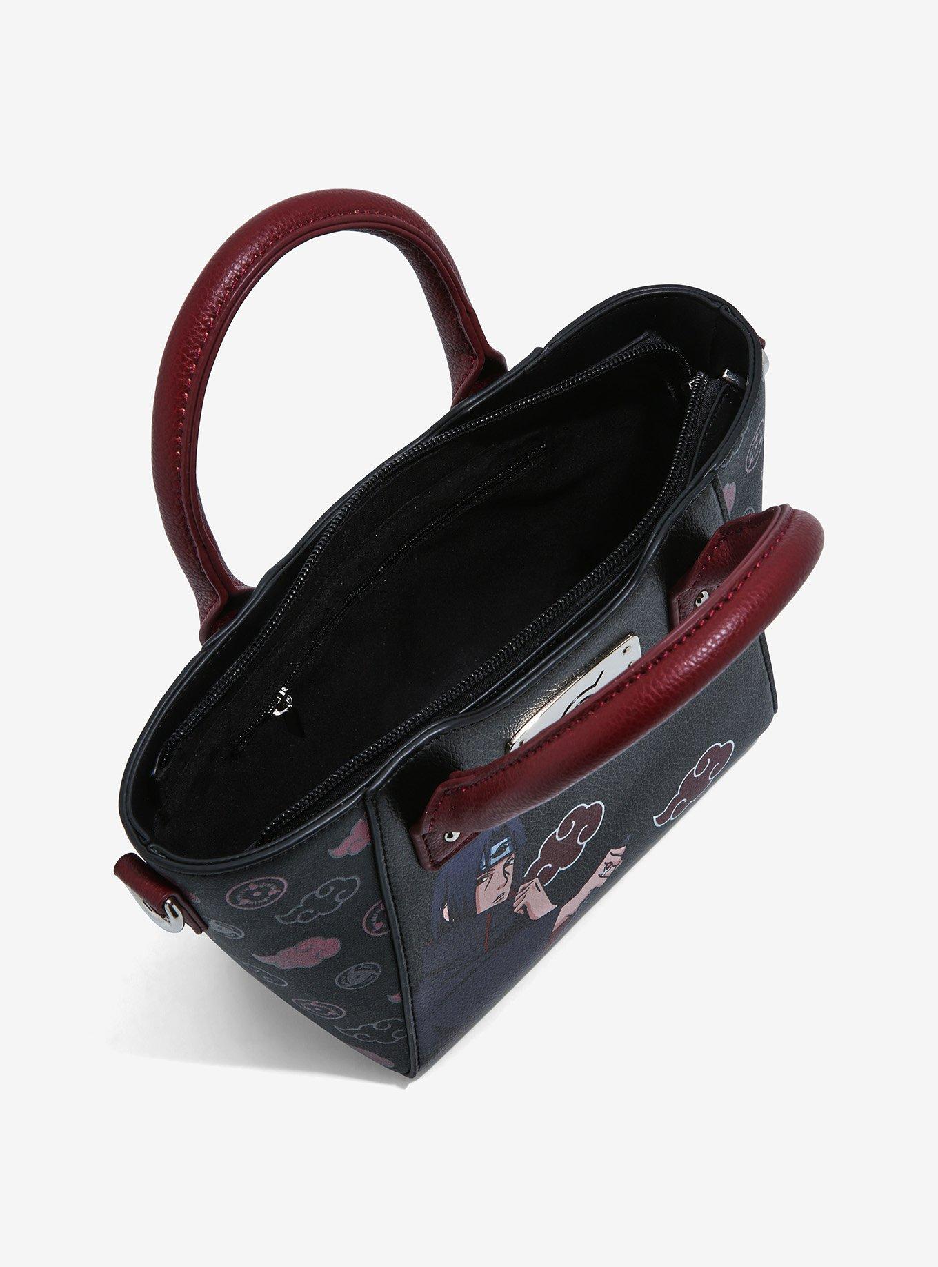 Hot Topic, Bags, Naruto Shippuden Itachi Akatsuki Mini Backpack Purse