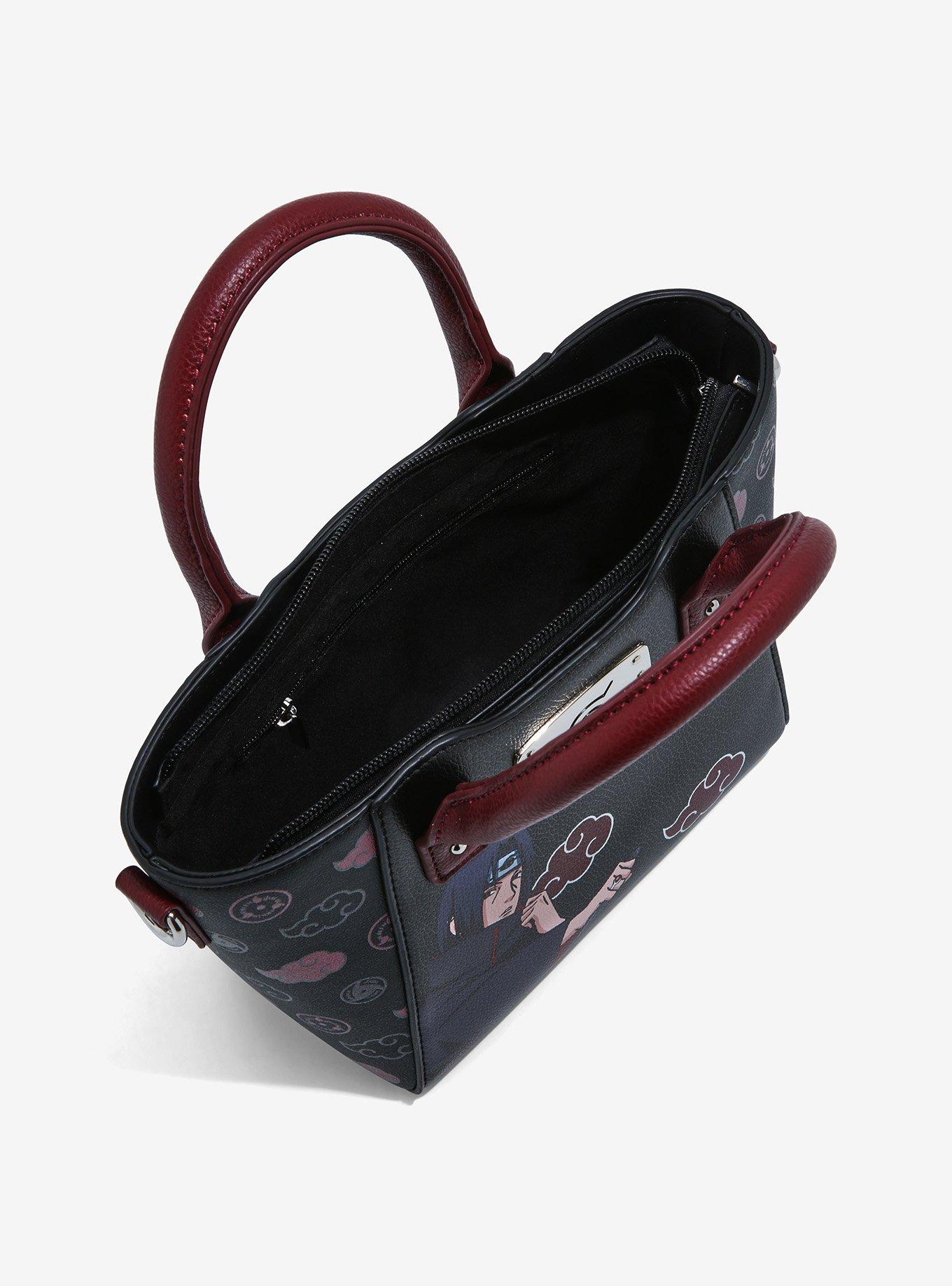 Naruto Shippuden Itachi Akatsuki Mini Satchel Bag, , alternate