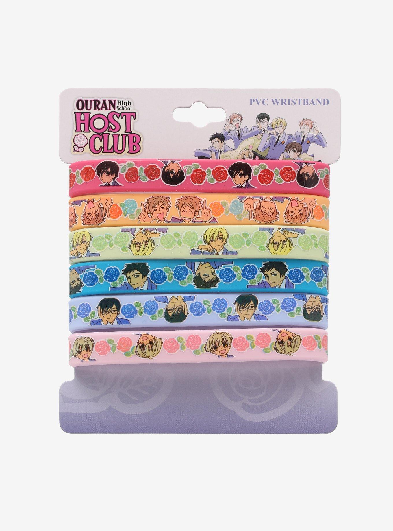 Ouran High School Host Club Character Rubber Bracelet Set, , alternate