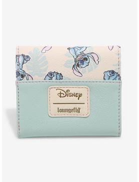 Loungefly Disney Lilo & Stitch Tropical Leaves Mini Wallet, , hi-res