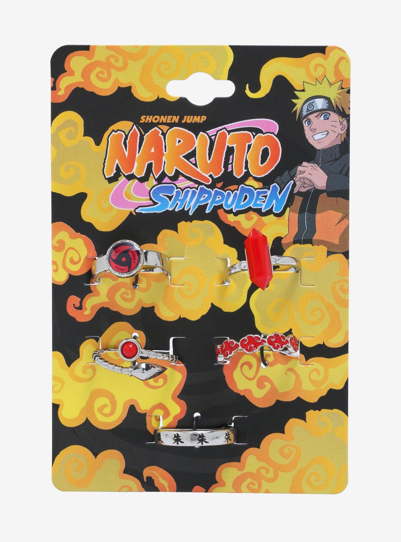 Naruto Shippuden Itachi Icons Ring Set, , alternate