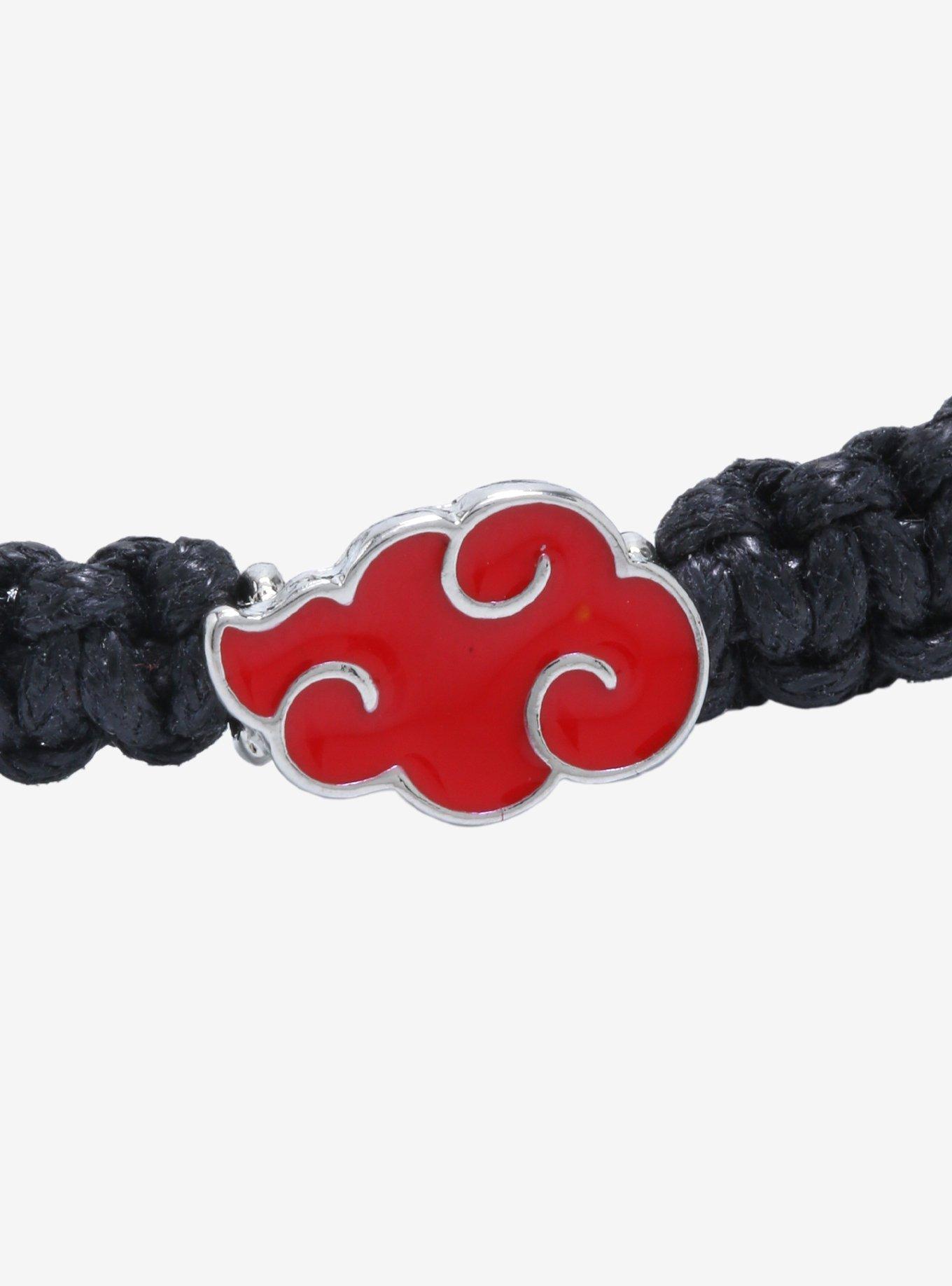 Naruto Shippuden Akatsuki Cloud Cord Bracelet, , alternate