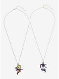 Naruto Shippuden Fighting Duo Best Friend Necklace Set, , alternate