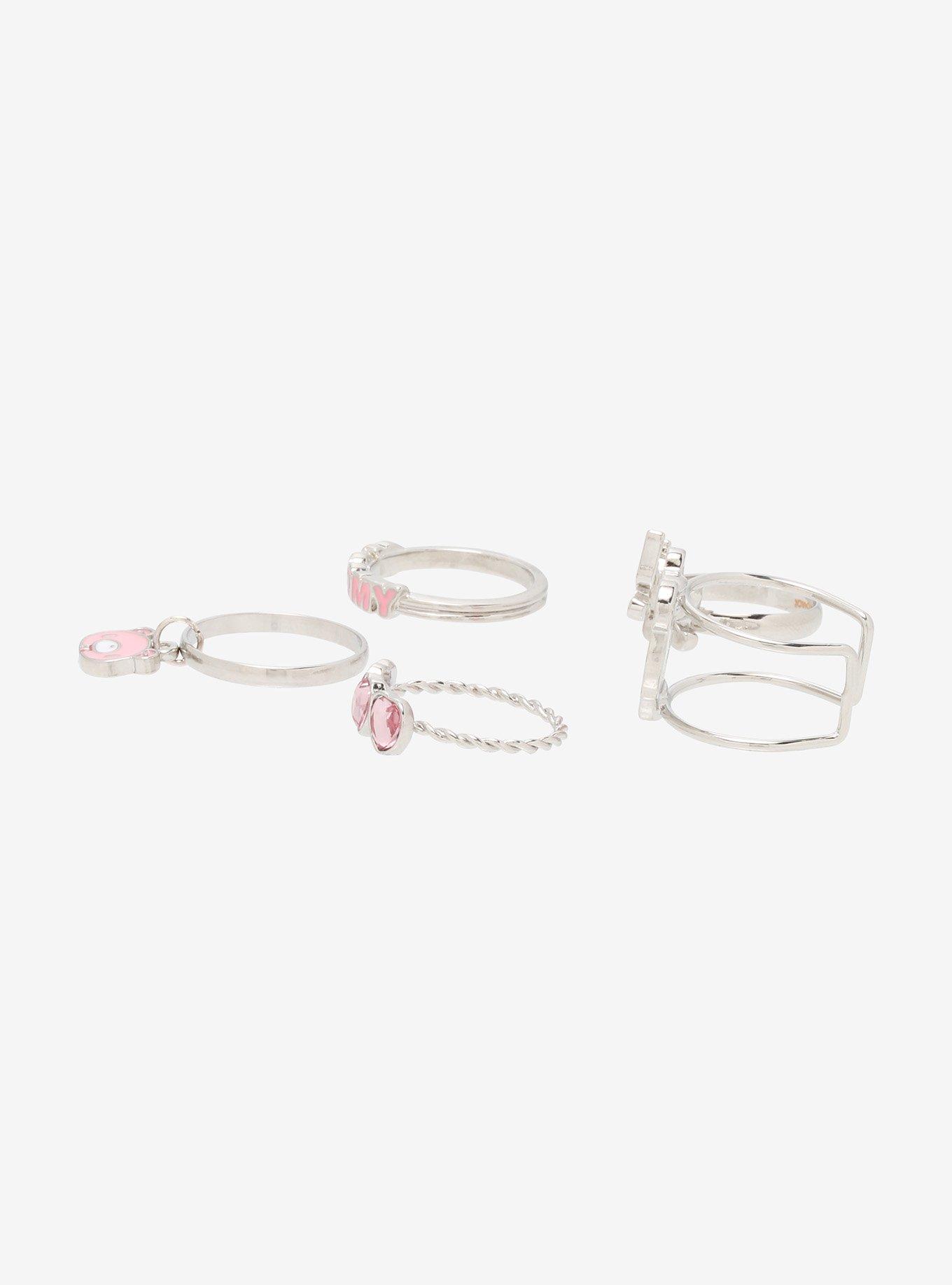 Gloomy Bear Ring Set, , alternate