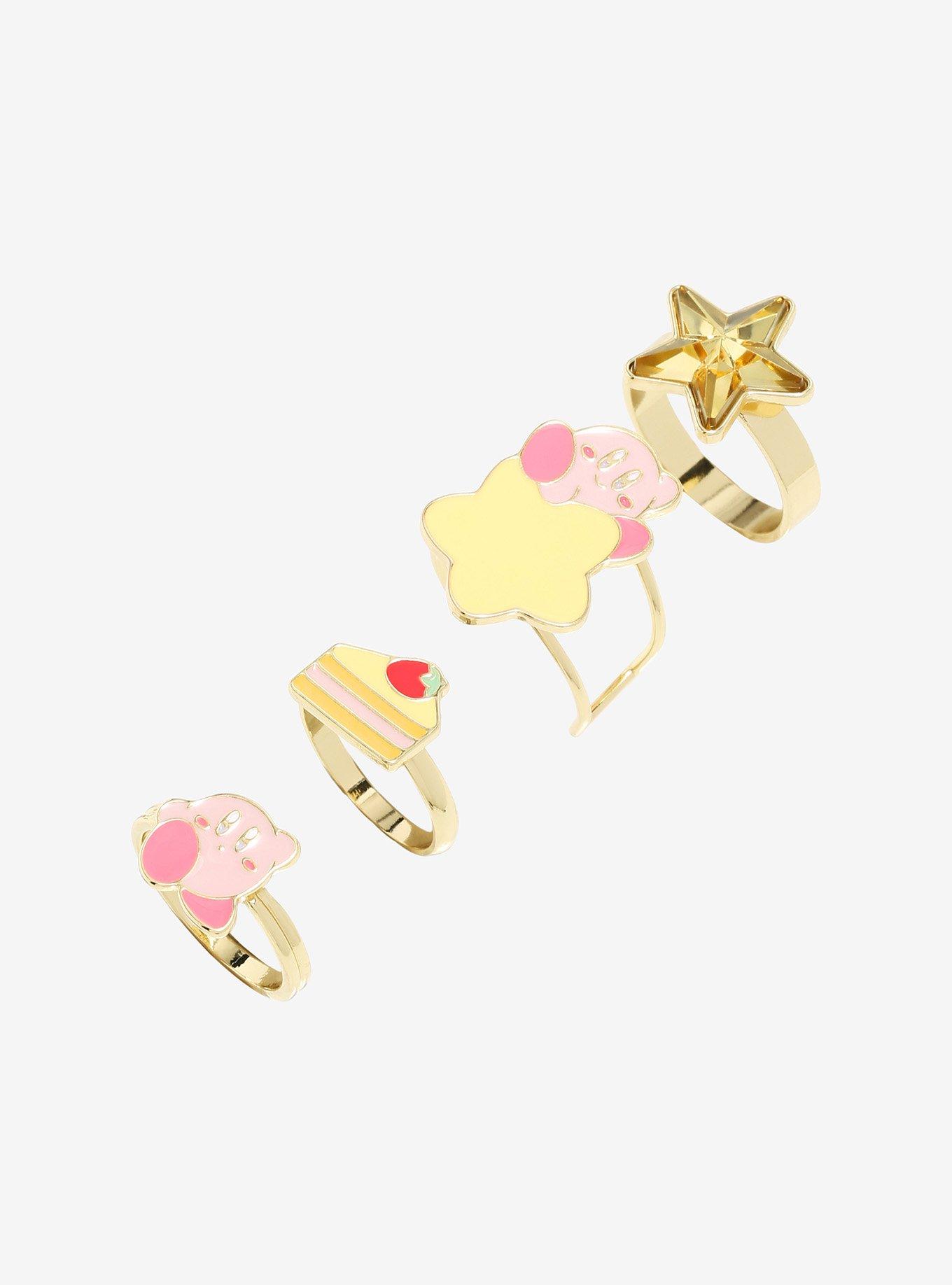 Kirby Star Ring Set, , alternate
