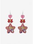 Sailor Moon Glitter Fill Drop Earrings, , alternate
