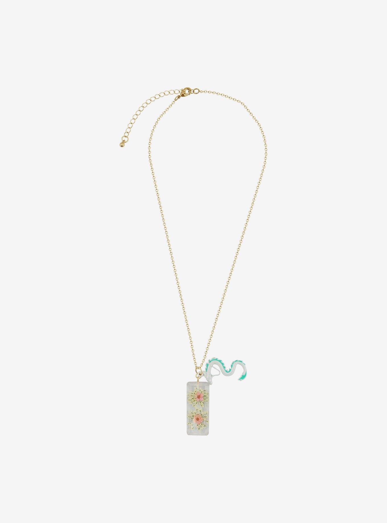 Studio Ghibli Spirited Away Sakura Necklace, , alternate