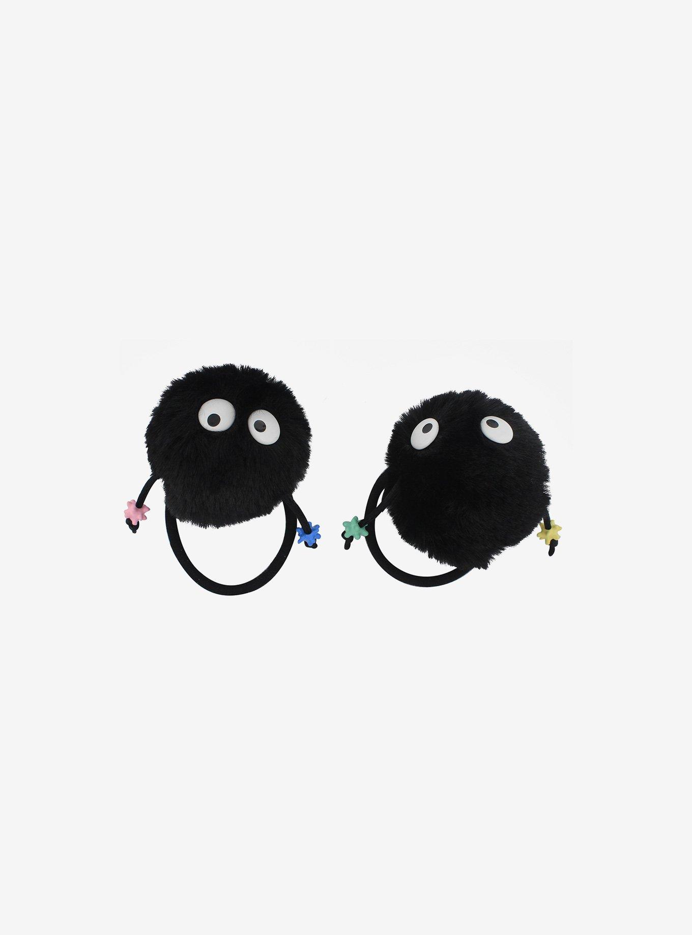 Studio Ghibli Spirited Away Soot Sprite Pom Hair Tie Set