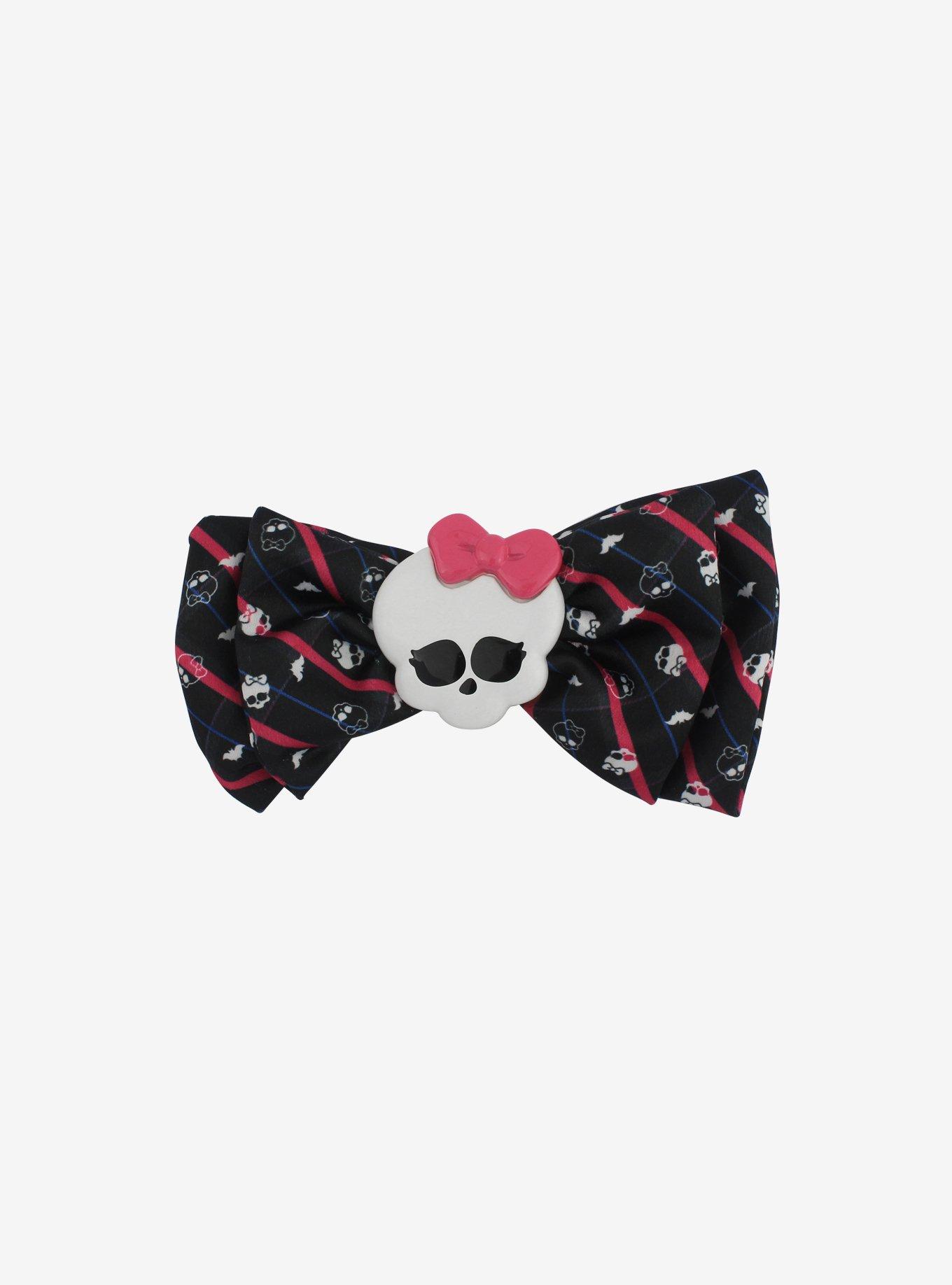 Monster High Icons Plaid Hair Bow, , alternate