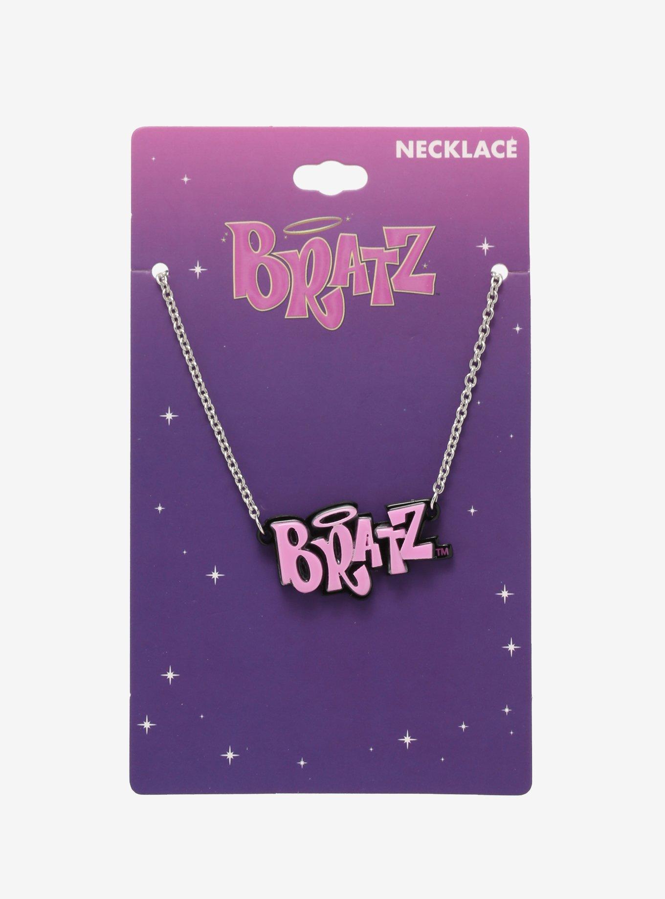 Bratz Pastel Pink Nameplate Necklace, , alternate