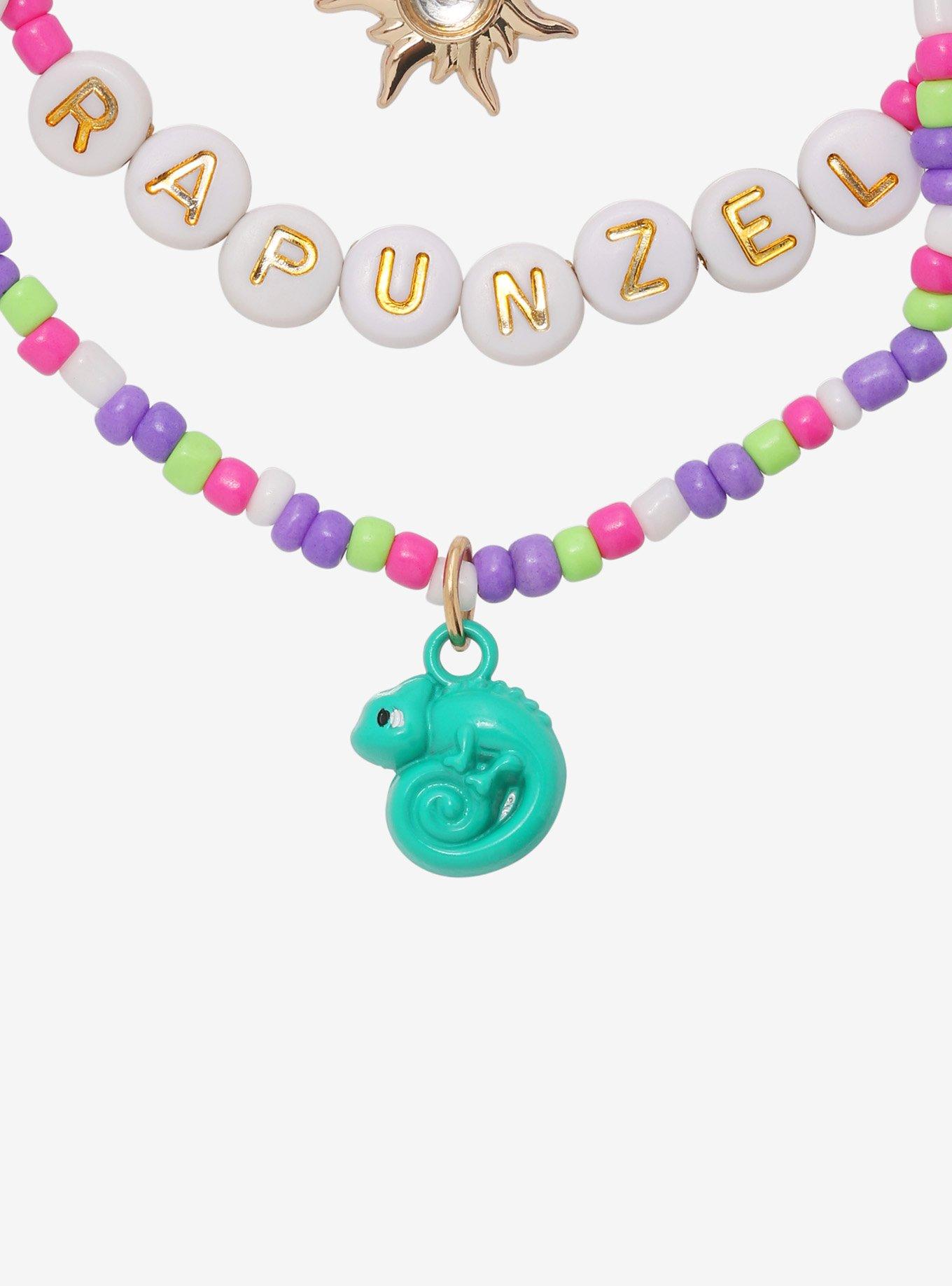 Disney Tangled Charm Beaded Bracelet Set, , alternate